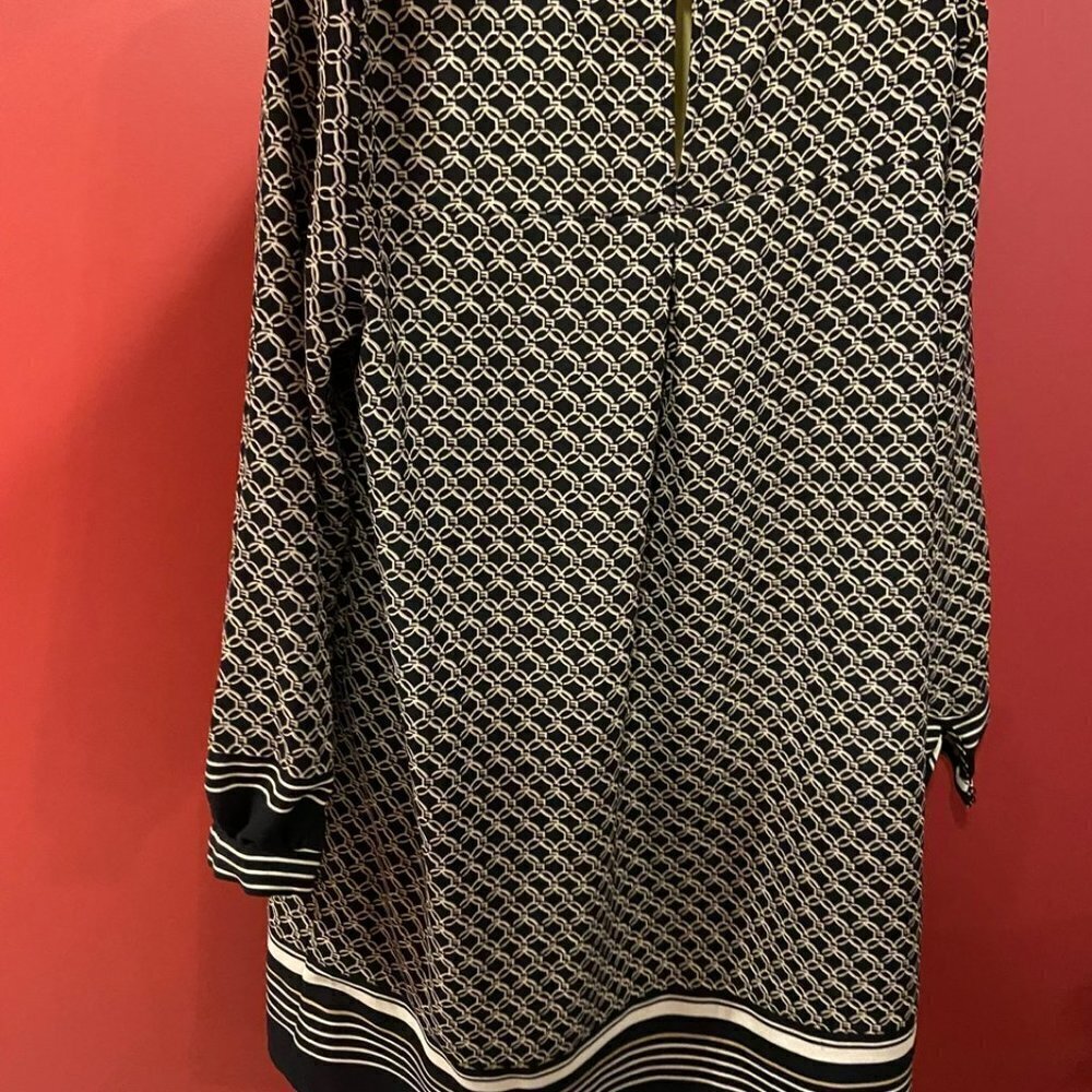 ⭐4 FOR $20⭐ H&M Women's Black Chainlink Dress - Size 12 - Picture 4 of 5